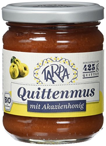 Tarpa Bio Quittenmus mit Akazienhonig, 3er Pack (3 x 200 g) von Tarpa