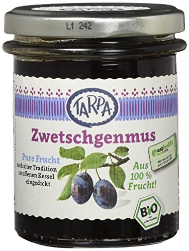 Tarpa Bio Zwetschgenmus, 3er Pack (3 x 220 g) von Tarpa