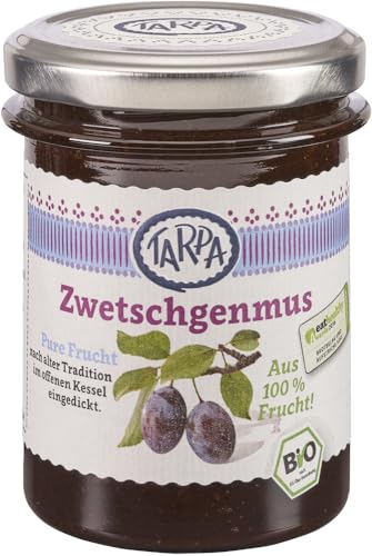 Tarpa Bio Zwetschgenmus pur 100% (1 x 220 gr) von Tarpa