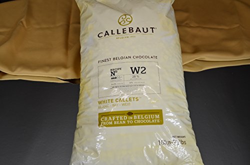 Callebaut Kuvertüre Callets Weiß 10kg von Tarte-Orange GbR