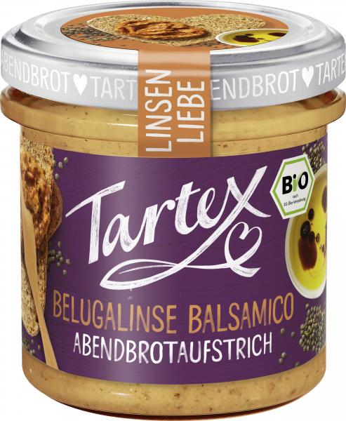 Tartex Bio Linsen Liebe Belugalinse Balsamico Abendbrotaufstrich von Tartex