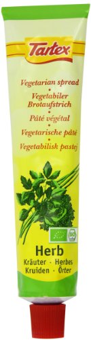 Tartex Organic Herb Pate Tube 200 g (Pack of 4) von Tartex