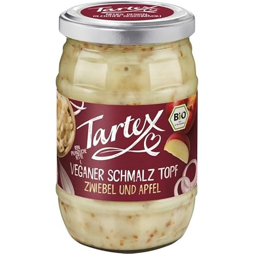 Tartex Veganer Schmalz Topf Zwiebel und Apfel - Bio - 250g x 6-6er Pack VPE Tartex Veganer Schmalz Topf Zwiebel und Apfel - Bio - 250g x 6-6er Pack VPE von Tartex