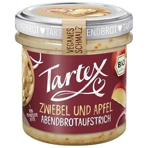 Tartex Veganes Schmalz Zwiebel und Apfel - Bio - 125g x 6-6er Pack VPE Tartex Veganes Schmalz Zwiebel und Apfel - Bio - 125g x 6-6er Pack VPE von Tartex