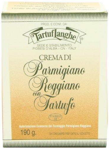 Tartuflanghe - CREMA di PARMIGIANO REGGIANO DOP con TARTUFO (Tuber aestivum Vitt.) 190g Tartuflanghe - CREMA di PARMIGIANO REGGIANO DOP con TARTUFO (Tuber aestivum Vitt.) 190g von TartufLanghe