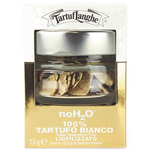 Tartuflanghe - 2,5 g - weiße Trüffel von Alba "noH2O" lyophilisiert (Tuber magnatum Pico von 12,5 g frische Trüffel erhalten) von TartufLanghe