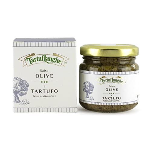 Tartuflanghe - Olivensauce und Trüffel - Mittelmeer-Sauce mit Trüffel (. Tuber aestivum Vitt) 90g von TartufLanghe