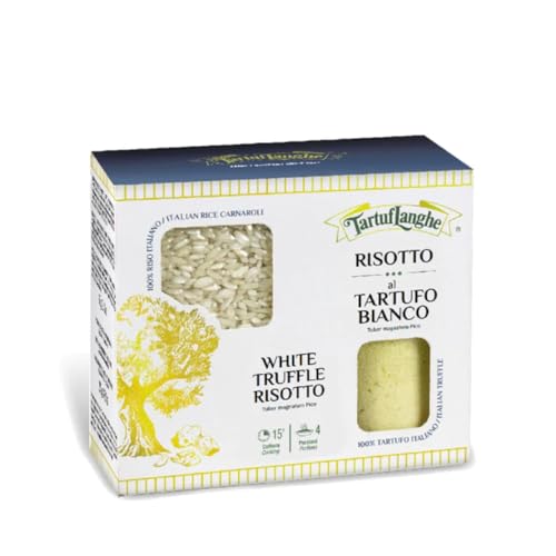 Tartuflanghe - Risotto mit weißem Trüffel - 250 g Carnaroli Reis und 60 g Trüffel Dressing von TartufLanghe