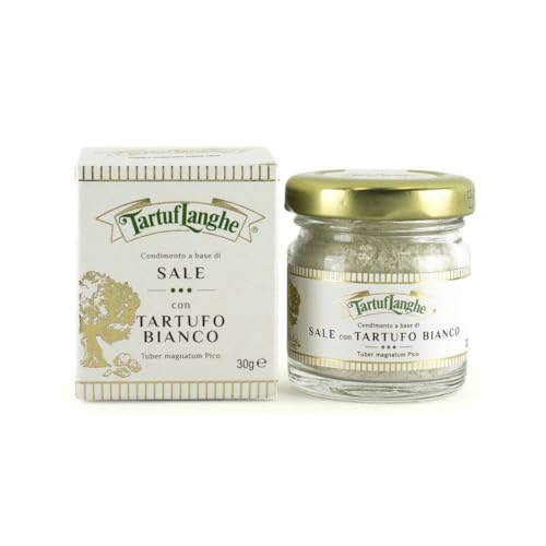 Tartuflanghe - SALT grau Guérande mit weißem Trüffel (Tuber magnatum Pico) 30g von TartufLanghe