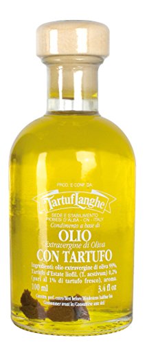 Tartuflanghe - extra natives Olivenöl mit schwarzem Trüffel (Tuber aestivum Vitt.) In Scheiben 100ml von TartufLanghe