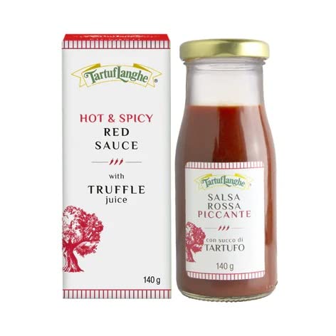 Tartuflanghe - WÜRZIGE ROTE SAUCE mit TRUFFLE Saft - 140 g Tartuflanghe - WÜRZIGE ROTE SAUCE mit TRUFFLE Saft - 140 g von TartufLanghe