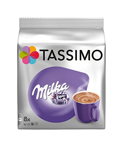 Tassimo T-Disc Milka Trinkschokolade, 5 Packungen = 40 Portionen von Tassimo Milka