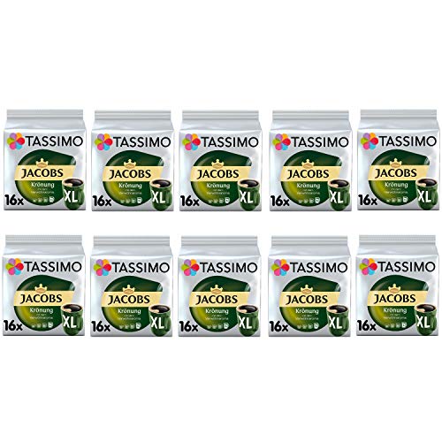TASSIMO Kapseln Jacobs Krönung XL T Discs 10x16 Getränke Kaffeekapseln TASSIMO Kapseln Jacobs Krönung XL T Discs 10x16 Getränke Kaffeekapseln von Tassimo