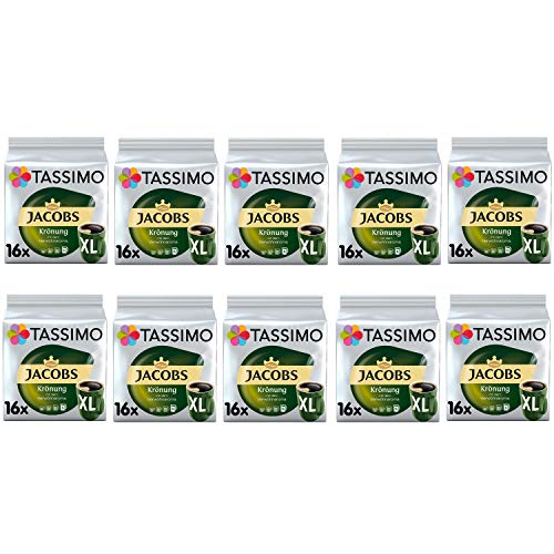 TASSIMO Kapseln Jacobs Krönung XL T Discs 10x16 Getränke Kaffeekapseln von Tassimo