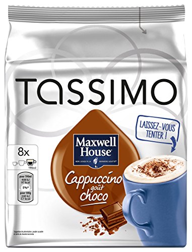 TASSIMO TASSIMO cappuccino schokolade maxwell disc 8 - set von 5 (40 disc) von Tassimo