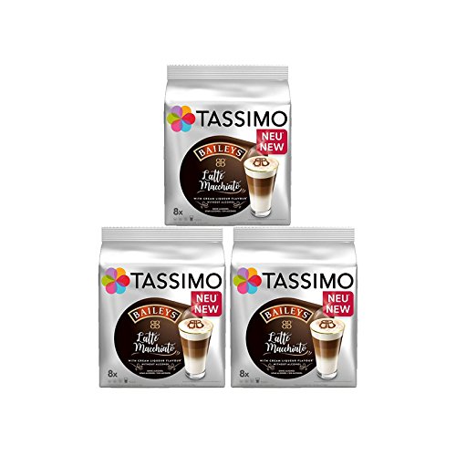 Tassimo Baileys Latte Macchaito (3er-Pack, 48 Tdiscs/Pods) 24 Portionen von Tassimo
