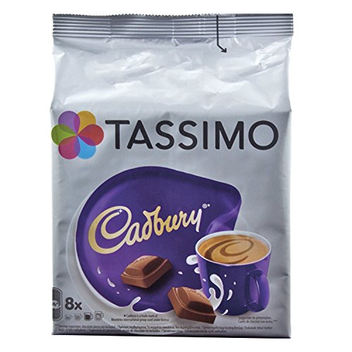 Tassimo Cadbury Kakaospezialität, Kakao, Schokolade, Kapsel, 8 T-Discs/Portionen von Tassimo