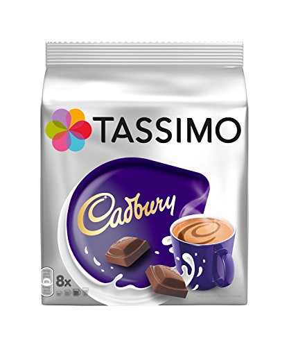 Tassimo Cadbury Hot Chocolate, 3er Pack, 3 x 8 T-Disc Passend von Tassimo