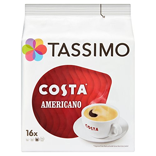 Tassimo Costa Americano, 16 T Discs, 16 Servings von Tassimo