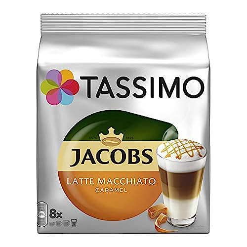 Tassimo JACOBS Krönung Caramel Macchiato, 1er Pack (1 x 480 g Karton) von Tassimo