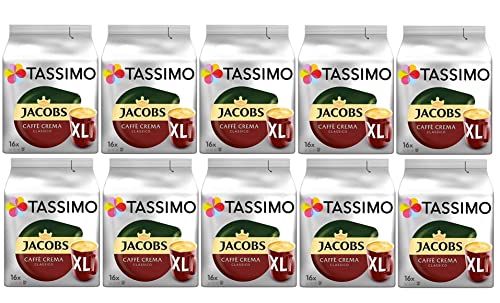 Tassimo Jacobs Caffe Crema Classico X-Large (10er Pack) von Tassimo