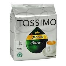 Tassimo Jacobs Espresso T-Disc, 4er Pack Tassimo Jacobs Espresso T-Disc, 4er Pack von Tassimo