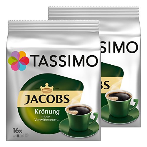 Tassimo Jacobs Krönung, 2er Pack (2 x 16 Portionen) - Auslaufartikel von Jacobs