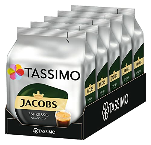 Tassimo Jacobs Krönung Espresso, 5er Pack (5 x 16 Portionen) von Tassimo