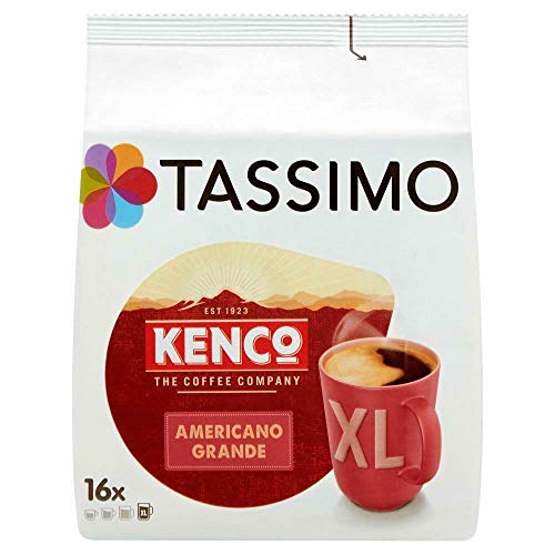 Tassimo Kaffee Kenco Americano Grande XL 16 Kapseln - 5 Packungen (80 Getränke) von Tassimo
