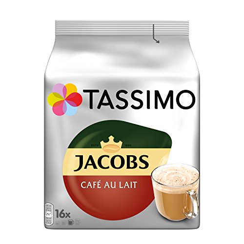 Tassimo Kapseln Jacobs Café au Lait, 16 Kaffeekapseln für 16 Getränke Tassimo Kapseln Jacobs Café au Lait, 16 Kaffeekapseln für 16 Getränke von Tassimo