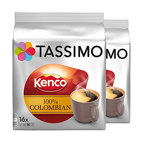 Tassimo Kenco Colombian T-Discs, 16 Stück, 2 Stück von Tassimo