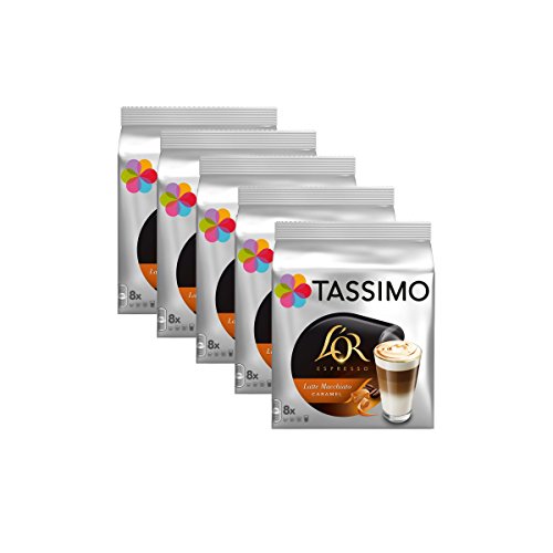 Tassimo L'OR Latte Macchiato Caramel 5er Pack von Tassimo