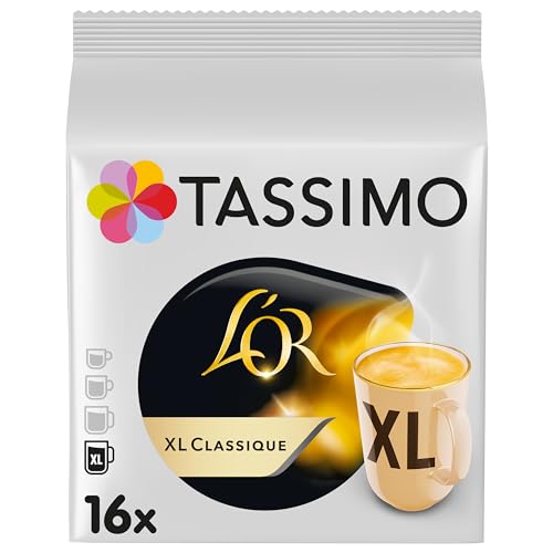 Tassimo L'OR XL Classique Coffee Pods (Pack of 5, Total 80 pods, 80 servings) von Tassimo