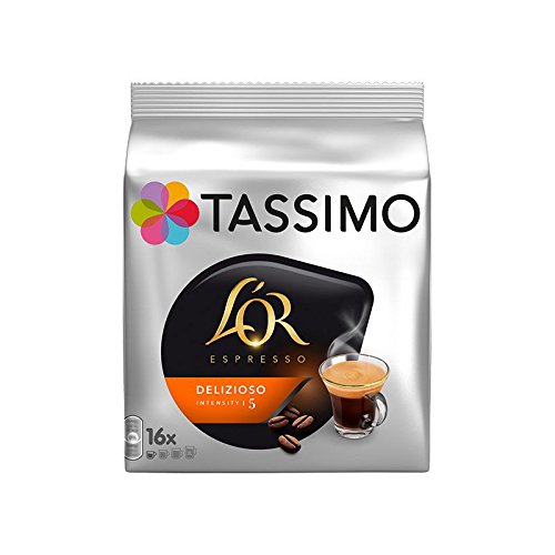 Tassimo T Discs L'OR Espresso Delizioso 104 g (1 Pack 16 T Discs/Pods) von Tassimo