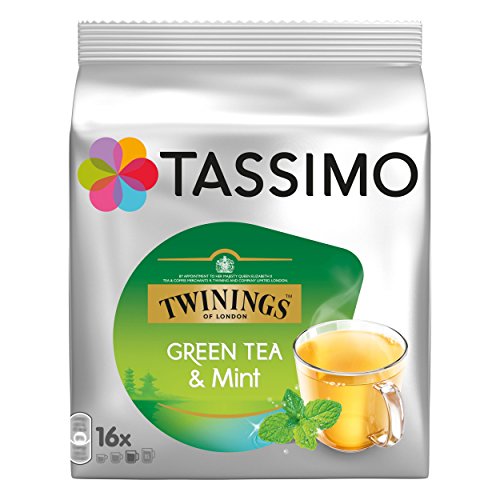 Tassimo Twinings Grüner Tee mit Minze, 5er Pack (40 Portionen) von Tassimo