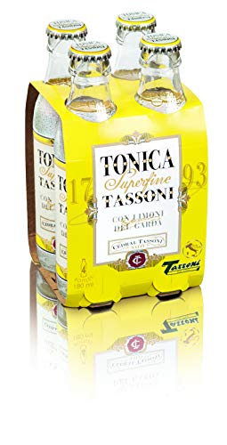 Kit Tassoni 1 Gin Cl 50 + 4 Tonica + 1 Bicchiere von Tassoni