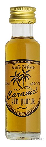 Caramel Rum Likör Miniatur 40% 0,02l PiHaMi® Handel von Taste Deluxe
