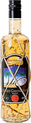 Golden Coconut Rum Liqueur (Gold Leaf) "Limited Edition" von Taste Deluxe