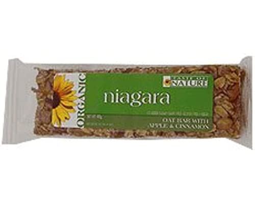 Der Geschmack von Natur aus 33% Bio-Niagara Hafer Apfel & Zimt Bar 40g von TASTE OF NATURE ORGANIC