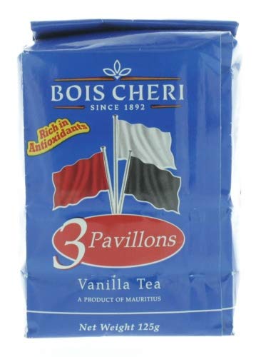 Bois Cheri Trois Pavillons (Vanille Geschmack) 125g loser Schwarztee aus Mauritius von Taste of Paradise by Mauritius