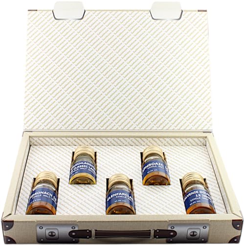 World of Whisky Tasting Geschenkset 5x30ml- Best of Scotch Whisky 43,2% - Tasteventure von Tasteventure