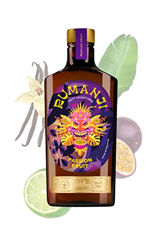 RUMANJI Passion Fruit | Rum verfeinert mit fruchtigem Geschmack | 38% Vol. 0,7 L | Spiced Rum von Tastillery