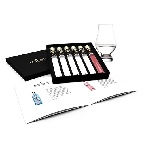 Gin Tasting Collection | Verkostungsset 6 Proben in Geschenkbox 6.1.2 | 0,15L (40,9% Vol.) von Tasting Collection