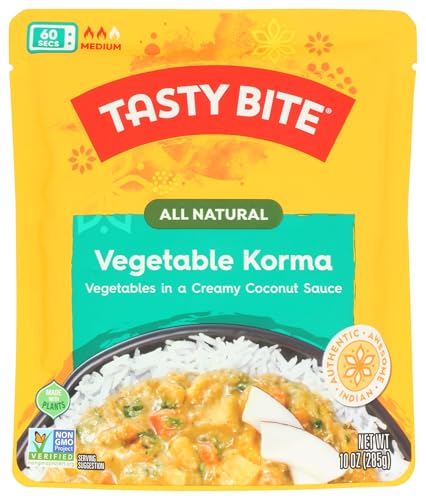 Tasty Bite Indian Entrée Gemüsekorma, 284 ml Tasty Bite Indian Entrée Gemüsekorma, 284 ml von Tasty Bite