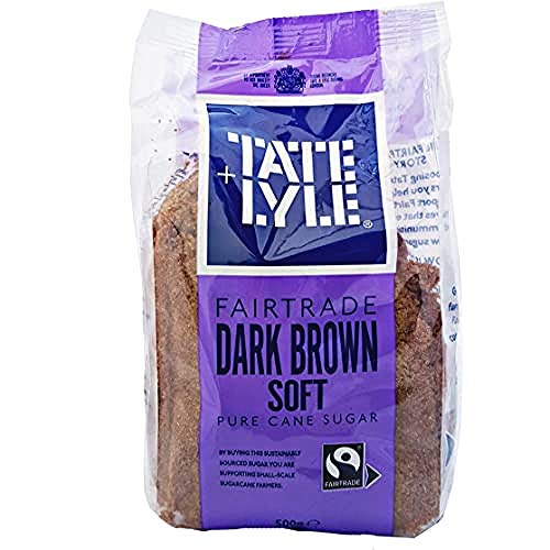 Tate & Lyle Fairtrade Weicher Zucker, Dunkelbraun, 500 g Tate & Lyle Fairtrade Weicher Zucker, Dunkelbraun, 500 g von Tate & Lyle
