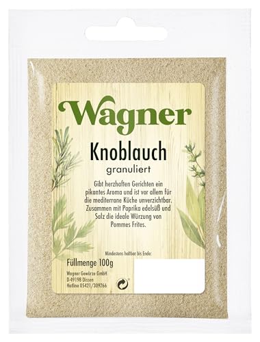 Wagner Gewürze - Knoblauch granuliert Optimal 100 g im Beutel Wagner Gewürze - Knoblauch granuliert Optimal 100 g im Beutel von Wagner Gewürze