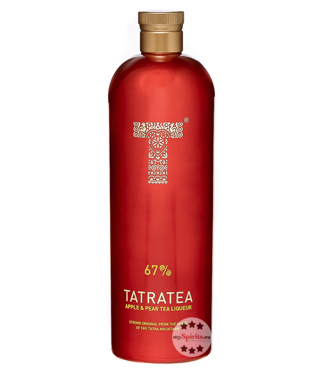 Tatratea 67 Apple & Pear Tea Liqueur (67 % Vol., 0,7 Liter) von Tatratea