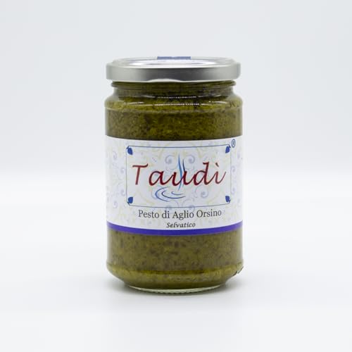 Bärlauch-Pesto – Authentische, 100% natürliche sizilianische Delikatesse – Taudì-Konserven im Glas 280g Bärlauch-Pesto – Authentische, 100% natürliche sizilianische Delikatesse – Taudì-Konserven im Glas 280g von Taudì