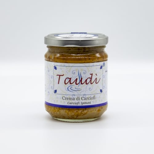 Hochwertige sizilianische Artischockencreme – ideal für Crostini und Gewürze 180 g Hochwertige sizilianische Artischockencreme – ideal für Crostini und Gewürze 180 g von Taudì