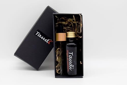 Sizilianische Garnelen-Drops – Taudì-Konserven im Glas, 50 ml, natürlich – Geschenkbox von Taudì